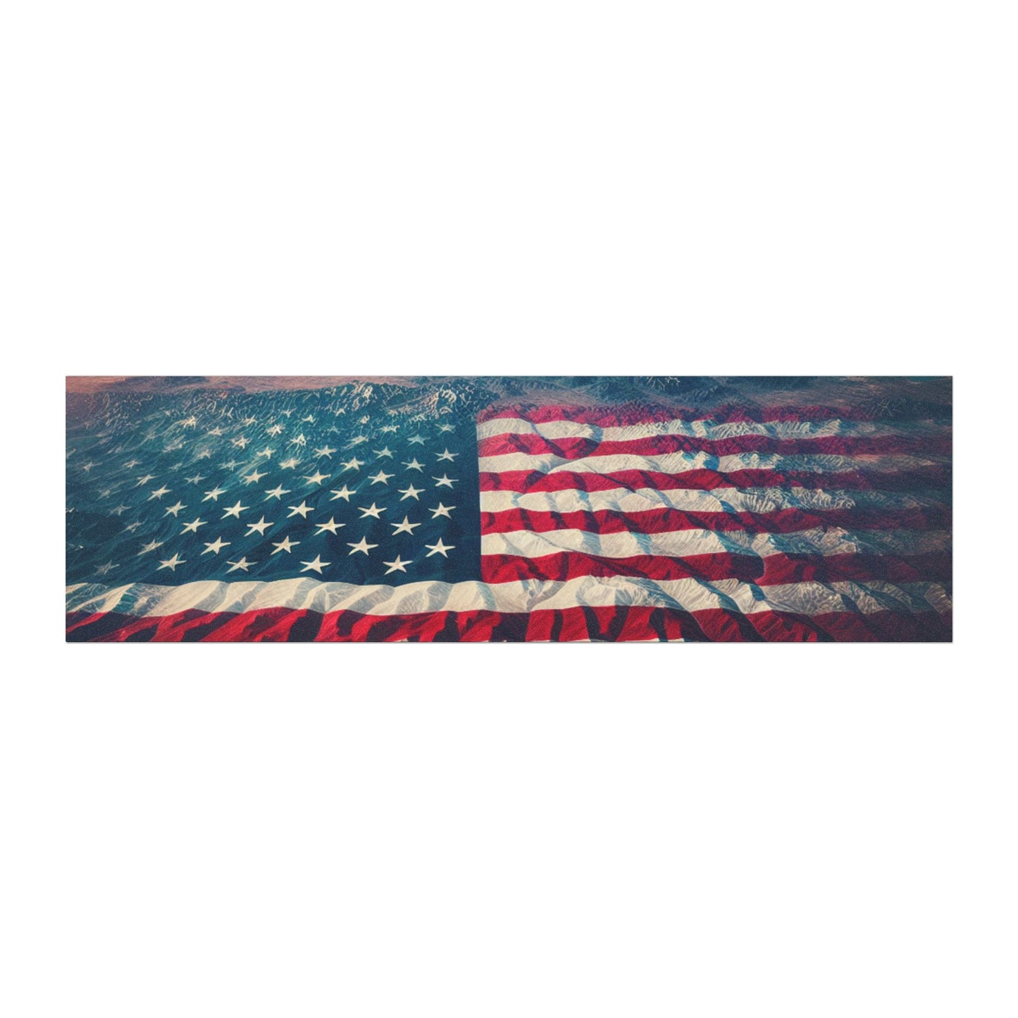 Patriotic Car Magnet | American Flag Design | Perfect for Independence Day & Road Trips