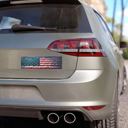 Patriotic Car Magnet | American Flag Design | Perfect for Independence Day & Road Trips